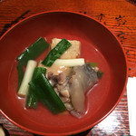 花小路 さわ田 - すっぽん一杯目…