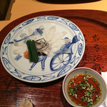 花小路 さわ田 - ふぐの薄造り