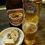 榮ちゃん - 瓶ビールで乾杯！