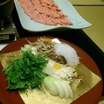 観山荘本館 - 大鍋すき焼き