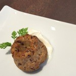 ル ボークープ - アミューズ　ベーコン＆オニオン入りのプチクグロフ