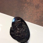 ル ボークープ - アミューズ　ブータンノワール林檎ジャム添えと