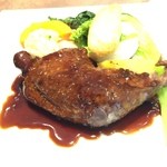 ル ボークープ - 若鳥の赤ワイン煮