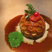 レストランエール - すずきと白子のパイ包み