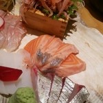 いなせ 寅”衛門 - 刺身アップ(201511)