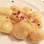 オステリア・トット - キタアカリのニョッキ ピエモンテのチーズのソース