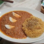 cafe 黒岩伽哩 - キーマカレー