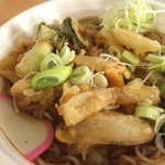 Komoro Soba - かき揚げの具が大振り