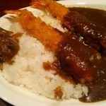 まかをカレー - 海老フライカレー