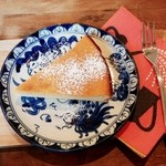 本日のデザート（臺焼ゴルゴンゾーラチーズケーキ）300円