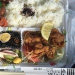 楽酔家 - 唐揚げ（ﾘﾗｯｸｽ弁当）\380円※メインは選べる12種類