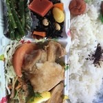 楽酔家 - 鶏グリル（ﾘﾗｯｸｽ弁当）￥380円