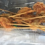楽酔家 - 串カツ7本￥110円醤油付き←破格お値打ちだべ！