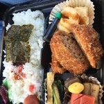 楽酔家 - 日替わりニコニコのり弁当￥350円