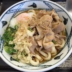 うどんの源楽 - とろ玉肉うどん