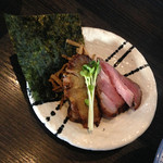 トッピングは別皿での提供です