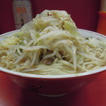 ラーメン二郎 - 【再訪】大ラーメン(ニンニク,カラメ)