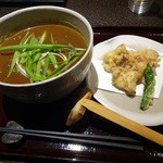 花雷 - とり天カレーうどん972円（税込）　※2015年11月