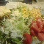 150927東京　花門　サラダ