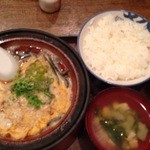 三友 - どじょう丸煮鍋定食 650円