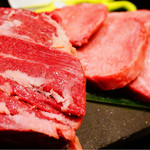 SATOブリアン - 厚切りトロタンとハラミ