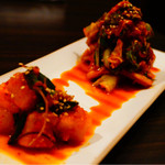 SATOブリアン - キムチ盛り合わせ