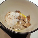 エクアトゥール - (2015.10）天然舞茸のスープにフォアグラ、黒トリュフ
