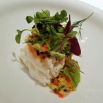 エクアトゥール - (2015.10）炭火焼きたらば蟹と鮑