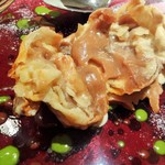 エクアトゥール - (2015.10）パイを割るとアツアツの焼きモンブラン