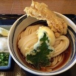 らんぷ若蔵 - 親子天ぶっかけうどん780円（税込）