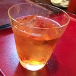 活麺富蔵 - サービスの紅茶　※2015年11月