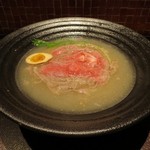 神戸牛ラーメン 915 - サーロイン拉麺・スープ投入