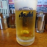 百麺 - 生ビール（小）