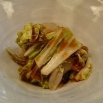 日本料理 喜春 - ふぐ白菜。
