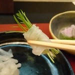 日本料理 喜春 - てっさ。リフト(^-^)/