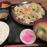 Oshokujidokoro Tsubasa - 野菜炒め定食