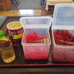 さんふらわあ レストラン - 調味料ほか