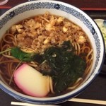 華乃屋 - たぬきそば 580円