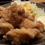 旬鮮酒場 天狗 - 唐揚げ定食550円