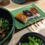 とうふ料理 和幸家 - 「三色田楽」