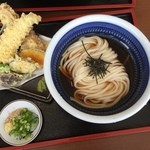 釜からどん - ササミ竹天、ぶっかけセット