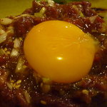 炭々苑 - 【ユッケ】これも焼肉屋さんの味でサイコー（＾0＾）