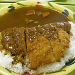 とんかつ大将 - かつカレー単品　ご飯の量は多いかな