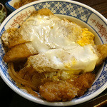 味奈登庵 - セットのかつ丼