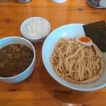 四代目麺処 ゆうじ - 鶏白湯濃厚魚介つけ麺　1玉