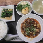 44257832 - 四川麻婆豆腐　ランチ。