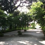 建物に入ったところです