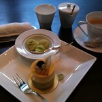 ケーキセットです