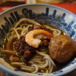 度小月 - 2015.11　タンツー麺(65元)(麺が50元、肉団子が15元)