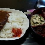 ドリーム・ケイ - カレー皿が、まずデカイ(笑)